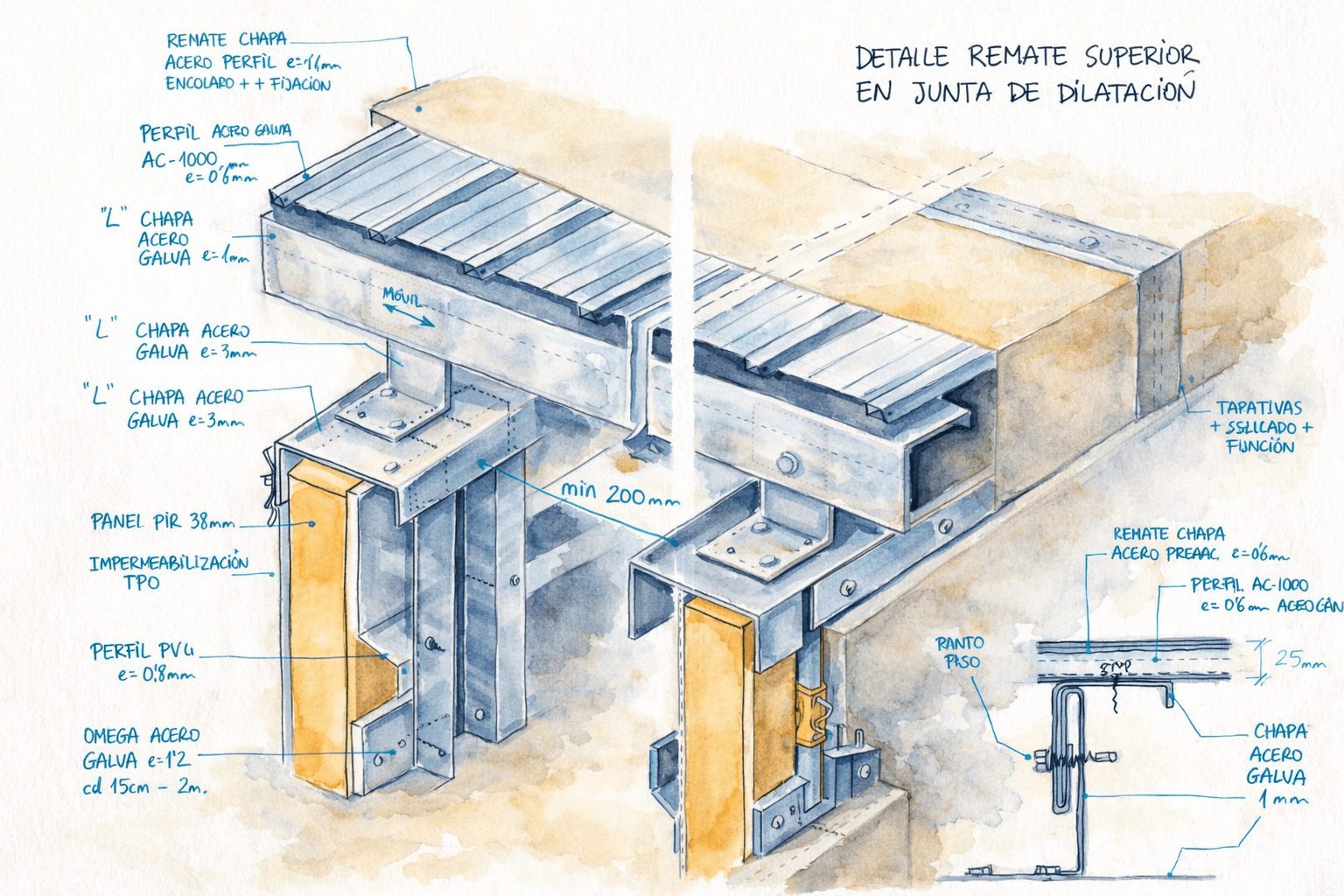 Ilustración de construcción industrializada